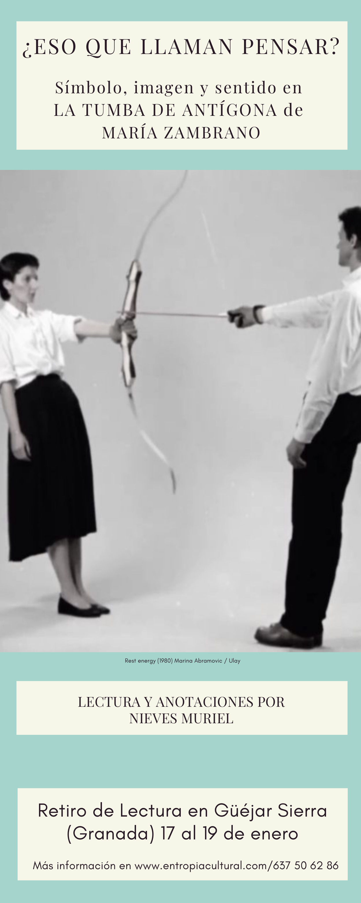 ¿Eso que llaman pensar? Símbolo, imagen y sentido en La tumba de Antígona de María Zambrano